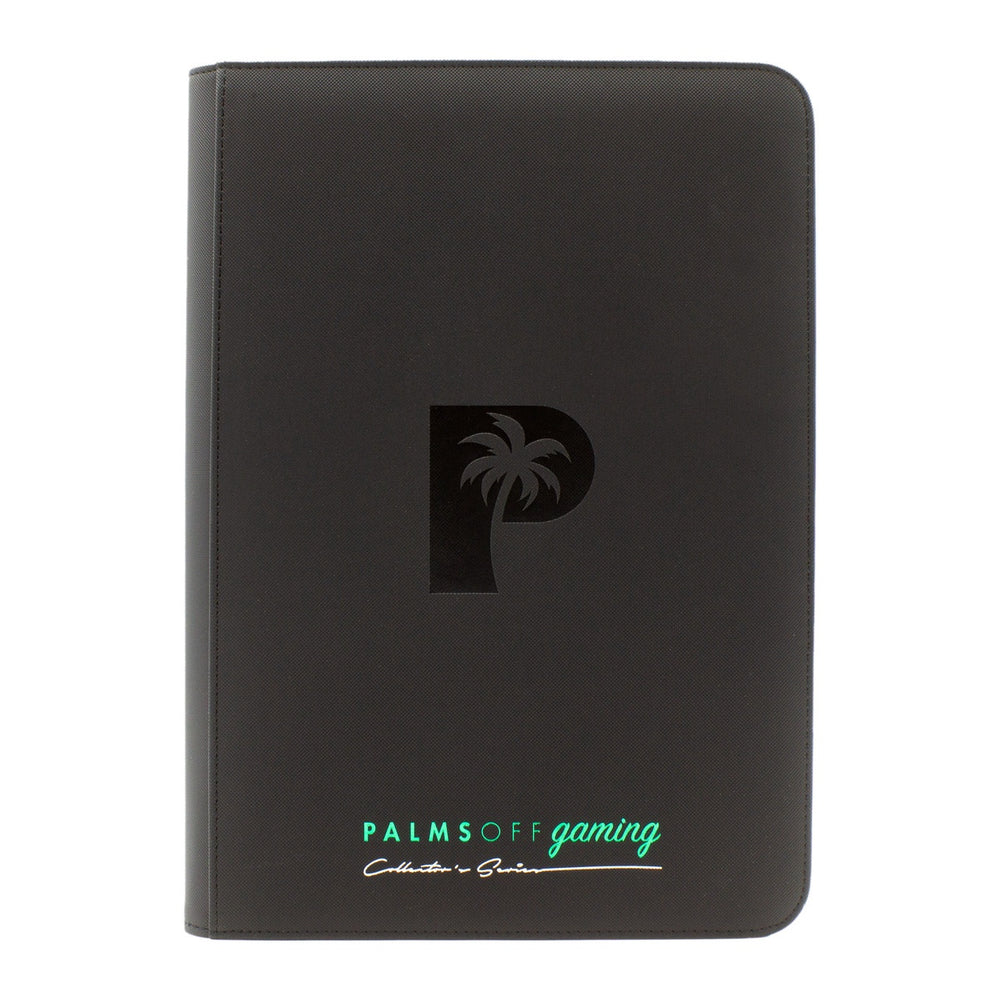 Palms off Gaming Collector's Series Top Loader Zip Binder - CLEAR