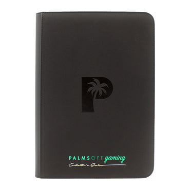 Palms off Gaming Collector's Series Top Loader Zip Binder - CLEAR