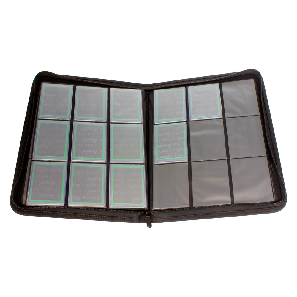Palms off Gaming Collector's Series TOP LOADER Zip Binder