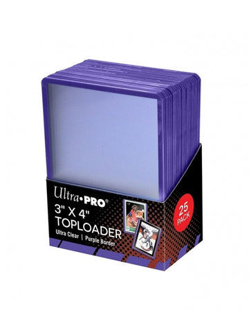 ULTRA PRO Top Loader - 3 x 4 35pt Purple