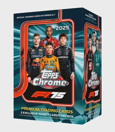 F1 Topps 2025 Chrome Value box