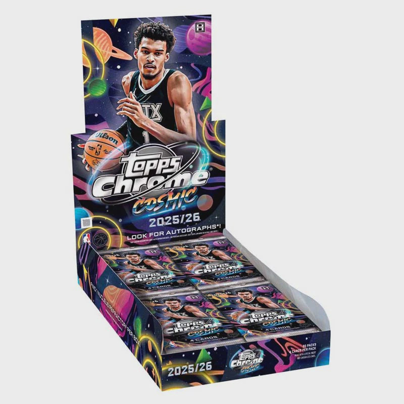 Topps 2025/26 Cosmic Chrome Basketball Hobby Booster Box