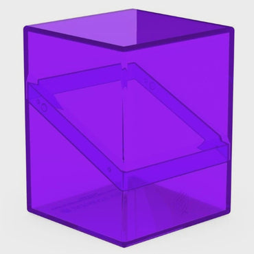 Ultimate Guard: Deck Box – Boulder 100+ – Clear: Amethyst