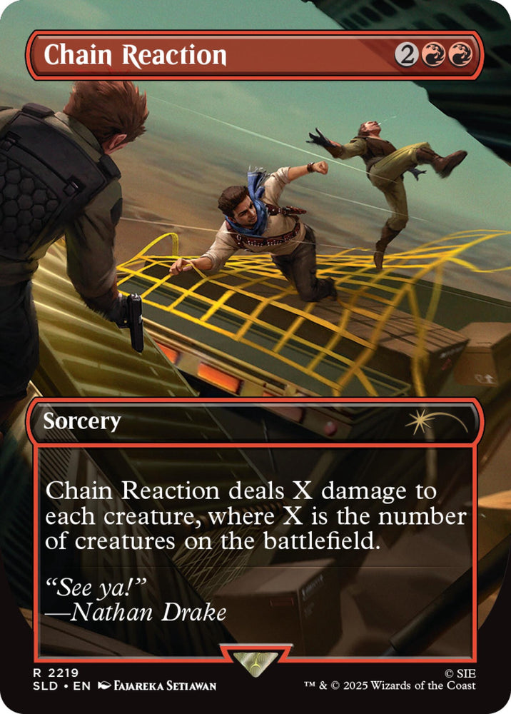 Magic the Gathering Secret Lair Playstation Uncharted (Non-Foil)
