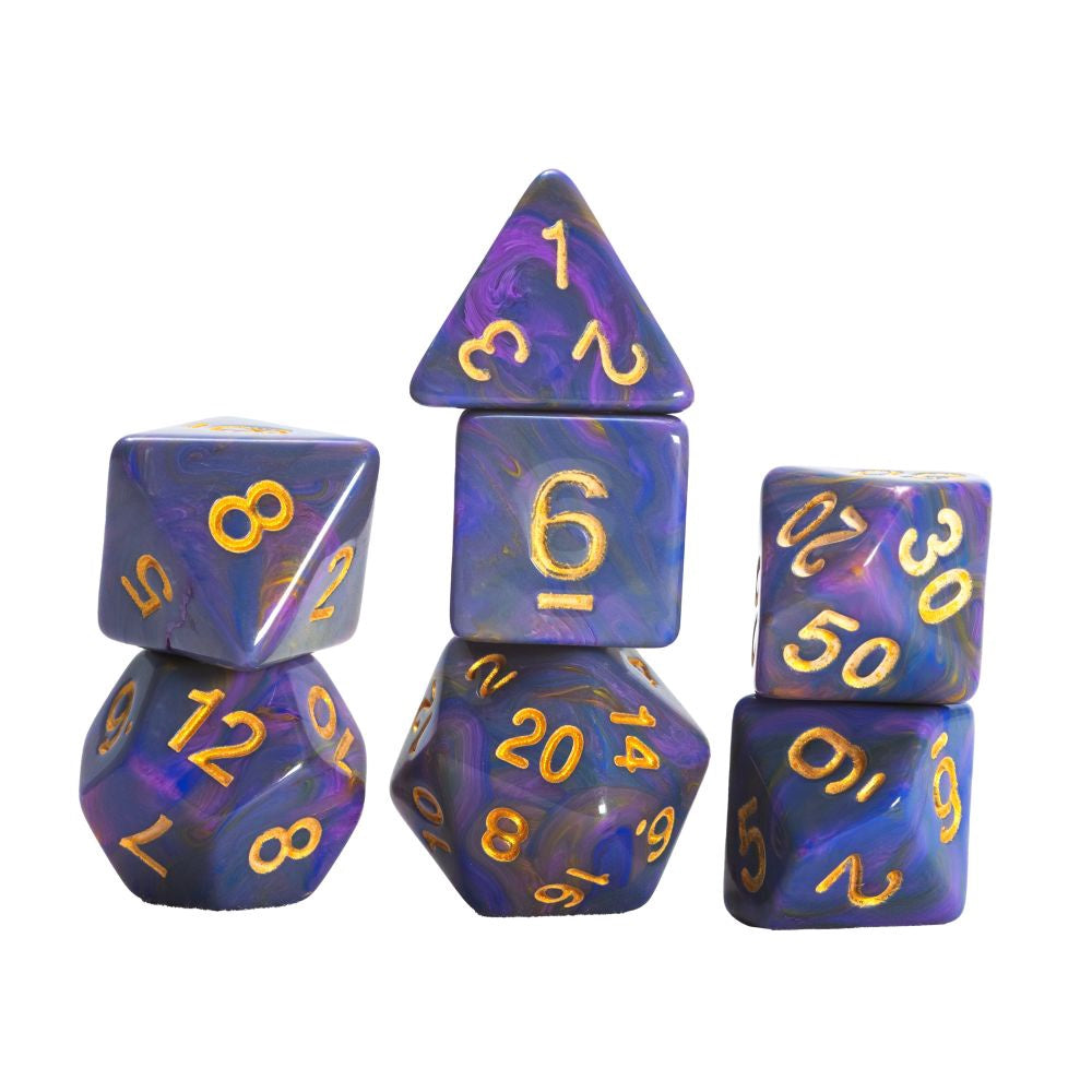 Sirius Dice - Purple Unicorn Dice