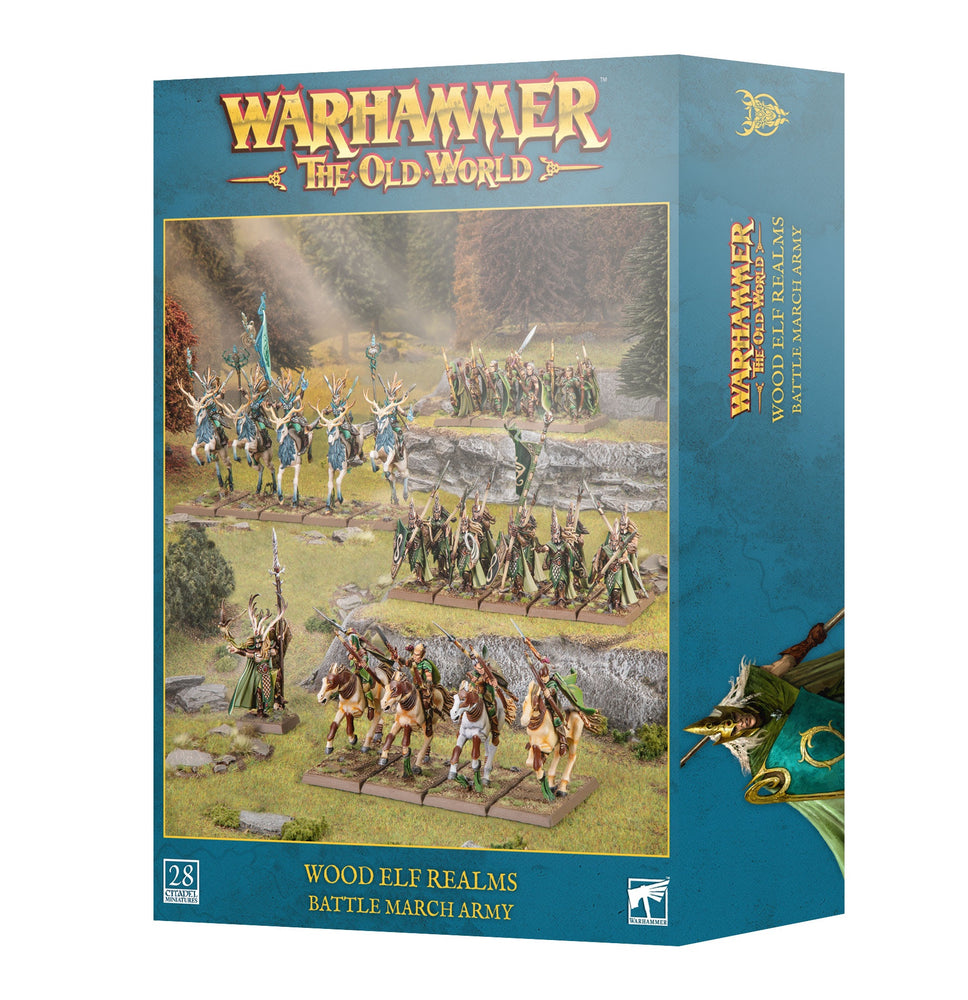13-110 WOOD ELF REALMS: BATTLE MARCH ARMY