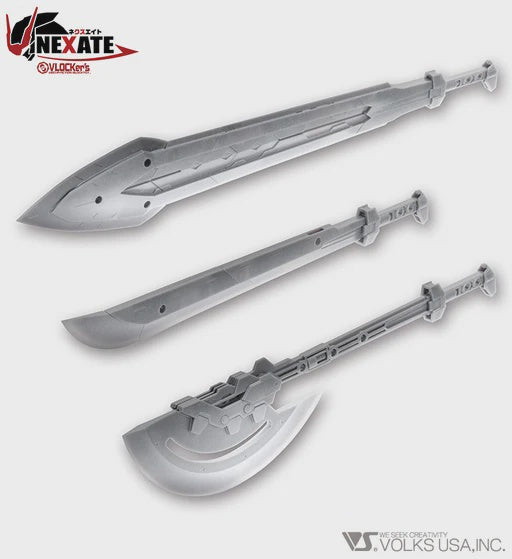 VLOCKer's NEXATE Weapons Set 01 Silver ver.