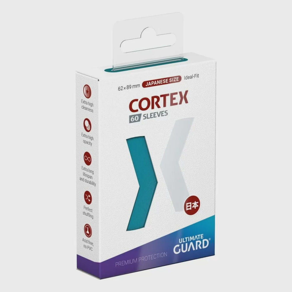 Ultimate Guard Cortex Sleeves Japanese Size Petrol (60)
