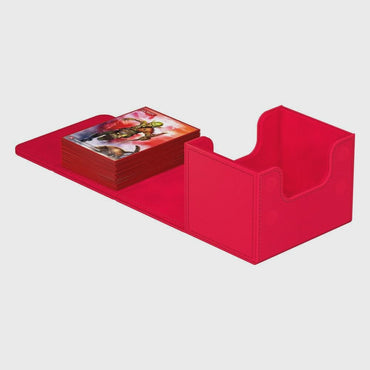 Ultimate Guard Sidewinder 100+ Xenoskin Monocolor Red Deck Box
