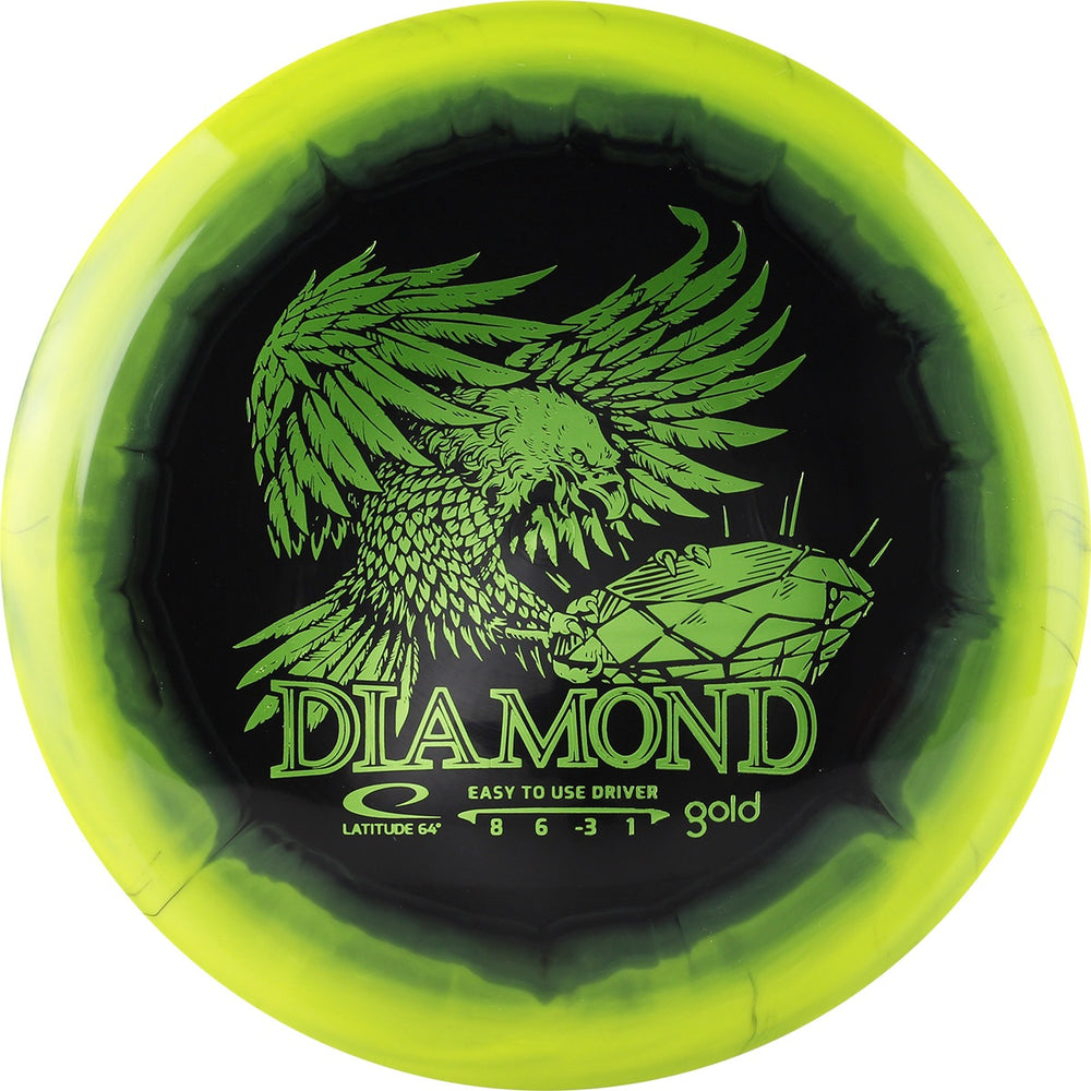 Latitude 64 Gold Orbit Diamond - Inverted Stamp