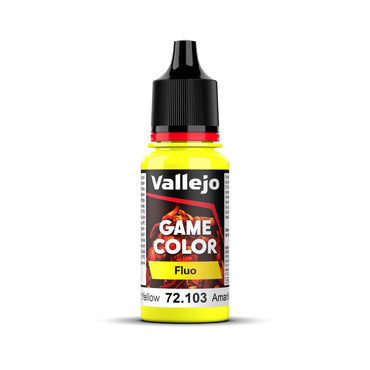 Vallejo Game Colour 72.103 Fluorescent Yellow 18ml