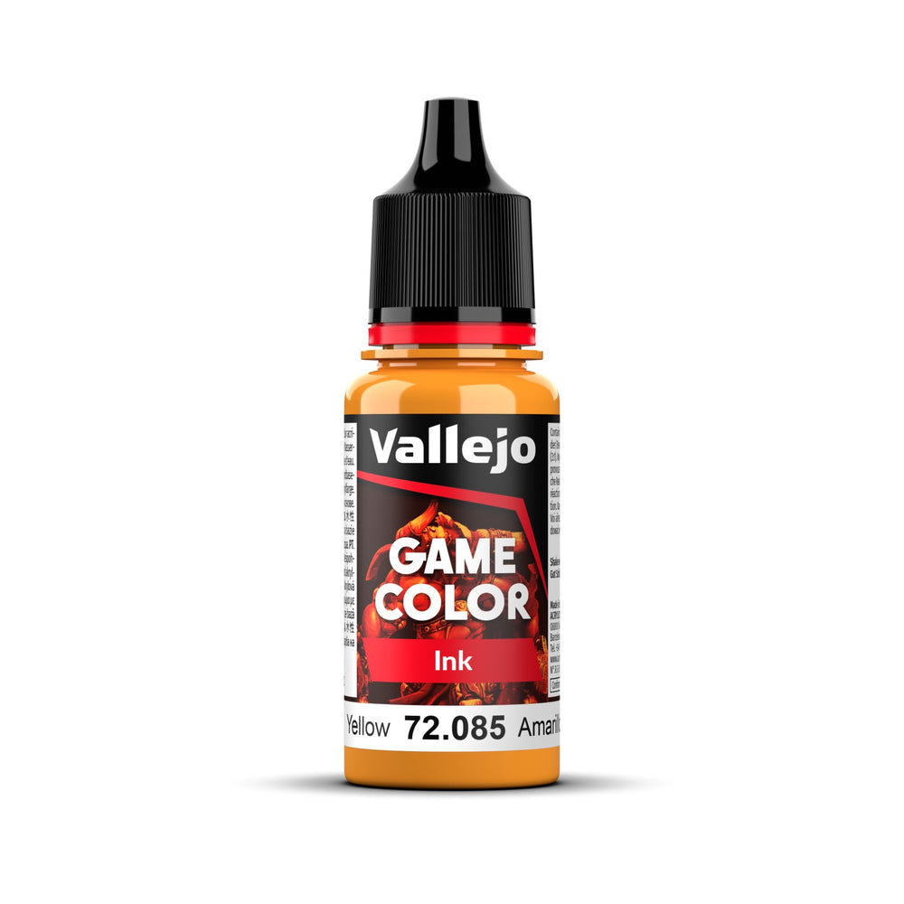 Vallejo72085  Game Colour Ink Yellow 18ml