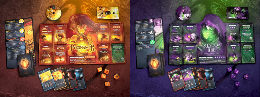 Dice Throne Season 1 Re Rolled - Box 3 Pyro v Shadow Thief