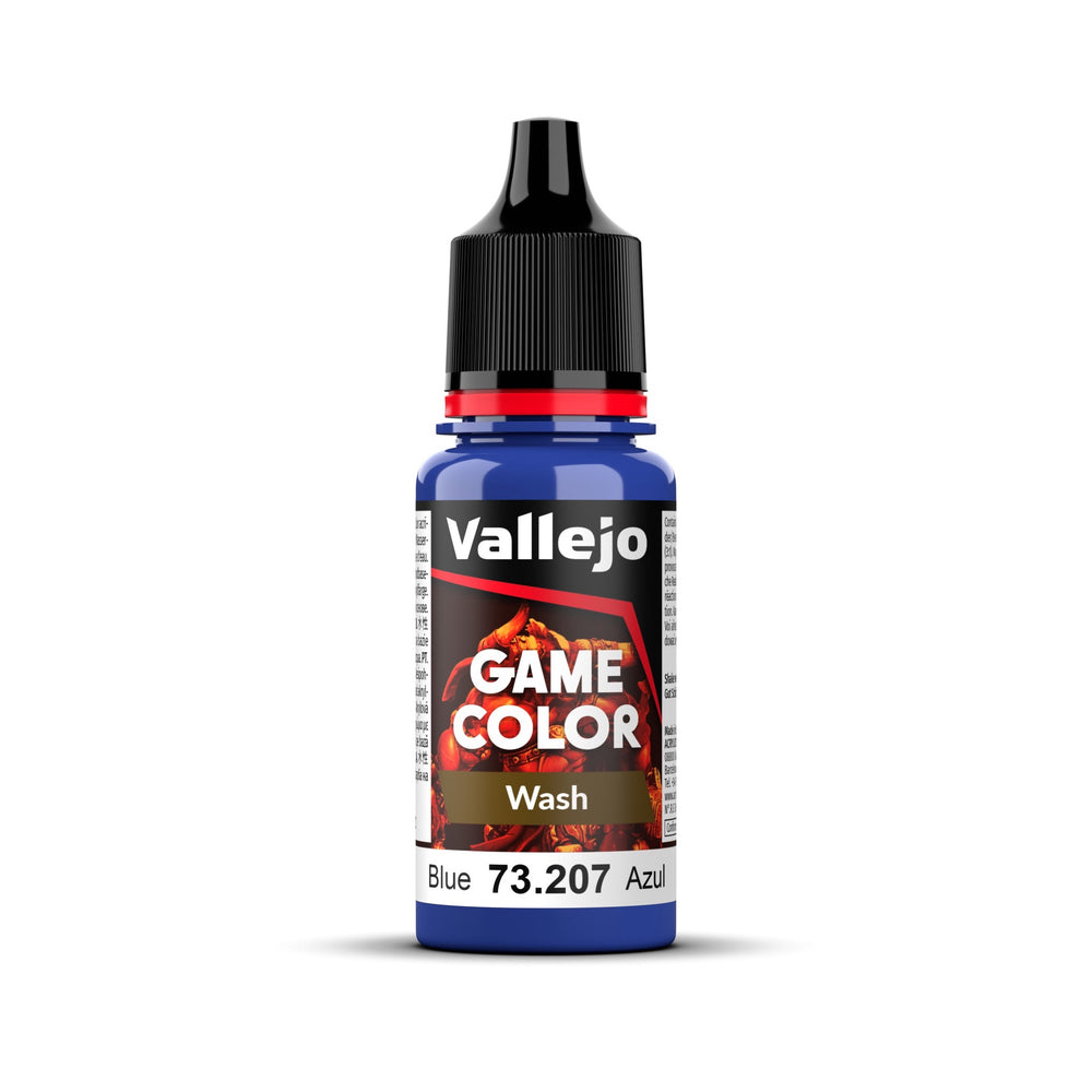 Vallejo Game Colour Wash 73.207 Blue 18ml
