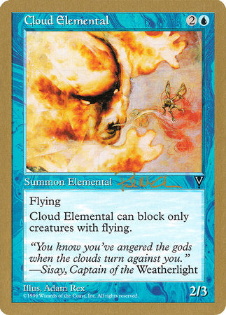 Cloud Elemental - 1997 Paul McCabe (VIS) [World Championship Decks 1997]