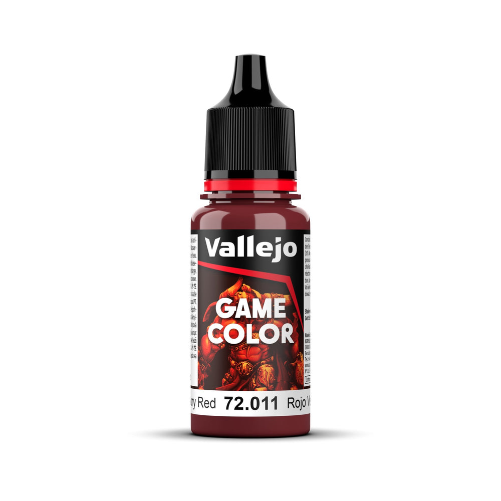 Vallejo Game Colour 72.011 Gory Red 18ml