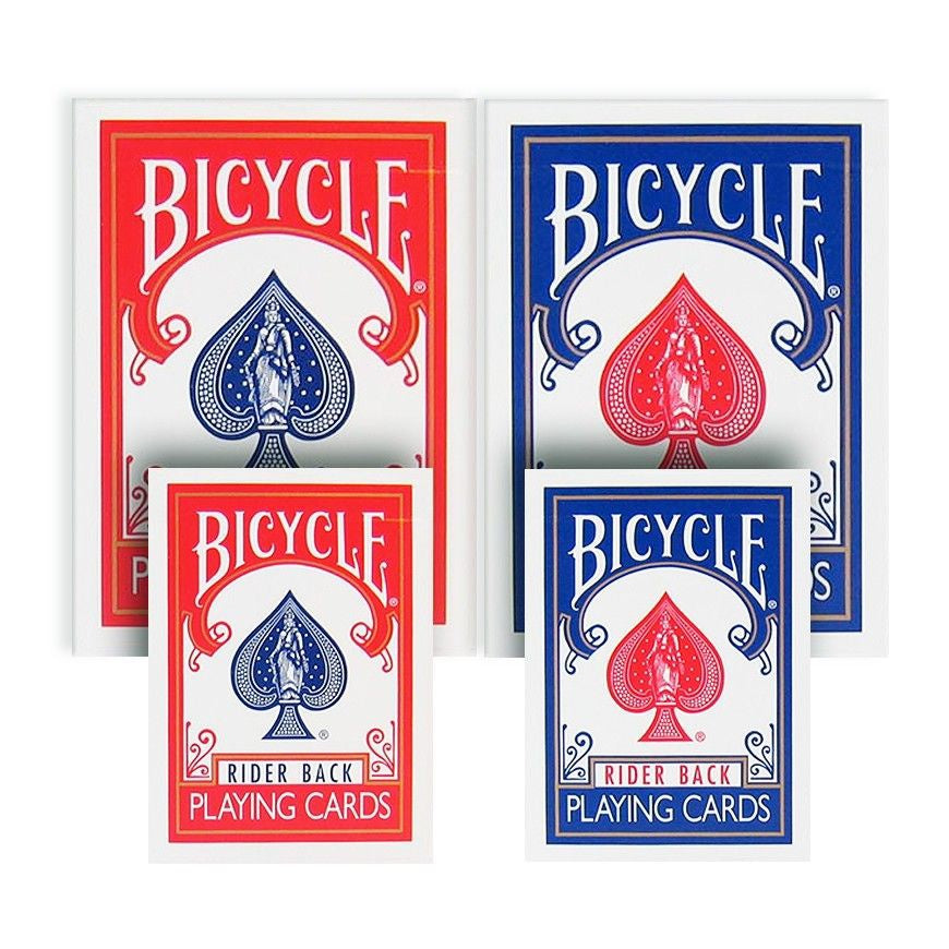 Bicycle Mini Playing Cards Mixed Red/Blue