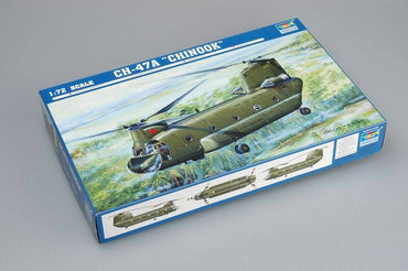 Trumpeter 01621 1/72 CH-47A Chinook medium-lift helicopter