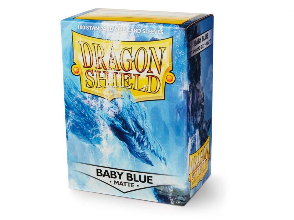 Sleeves - Dragon Shield - Box 100 - Pastel Matte Baby Blue