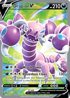 Drapion V (175/185) [Sword & Shield: Vivid Voltage]