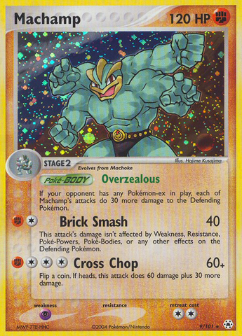 Machamp (9/101) [EX: Hidden Legends]