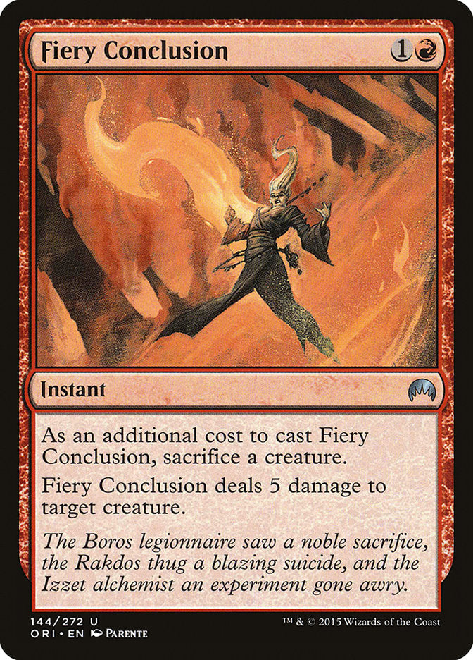 Fiery Conclusion [Magic Origins]