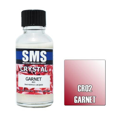 CR02 Crystal Acrylic Lacquer GARNET 30ml