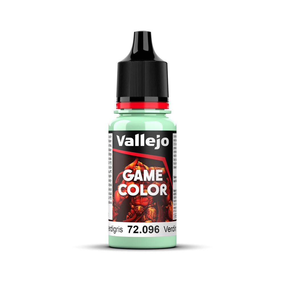 Vallejo Game Colour 72096 Verdigris 18ml