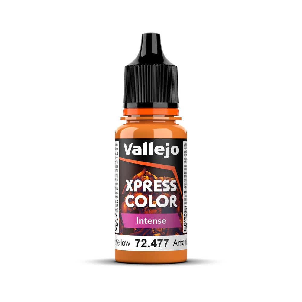 Vallejo Game Colour Xpress Colour Intense Dreadnought Yellow 18 ml Acrylic Paint