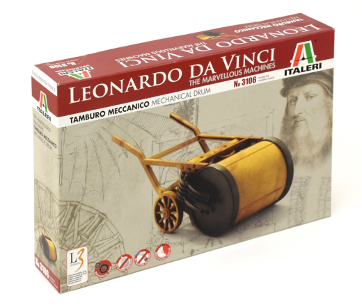 Italeri Leonard Da Vinci Mechanical Drum