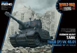 Meng SD World War Toons TIGER (P)VK 45.01