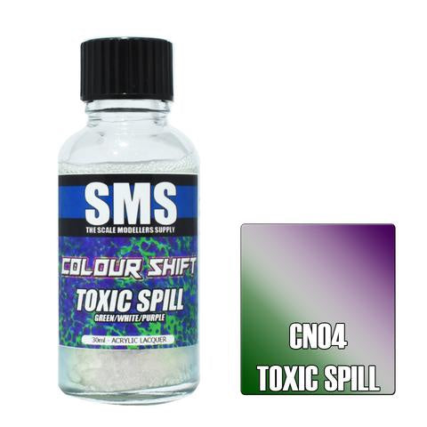 CN04 COLOUR SHIFT CHAMELEON TOXIC SPILL (GREEN/WHITE/PURPLE) 30ML