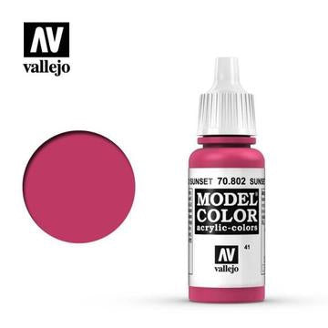 Vallejo 70802 Model Colour Sunset Red 17 ml (41)