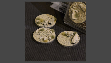 Gamers Grass Arid Steppe Bases Round 50mm (x3)