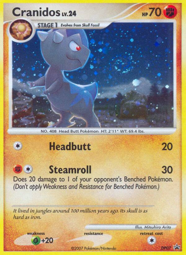 Cranidos (DP07) [Diamond & Pearl: Black Star Promos]