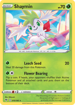 Shaymin (015/185) [Sword & Shield: Vivid Voltage]