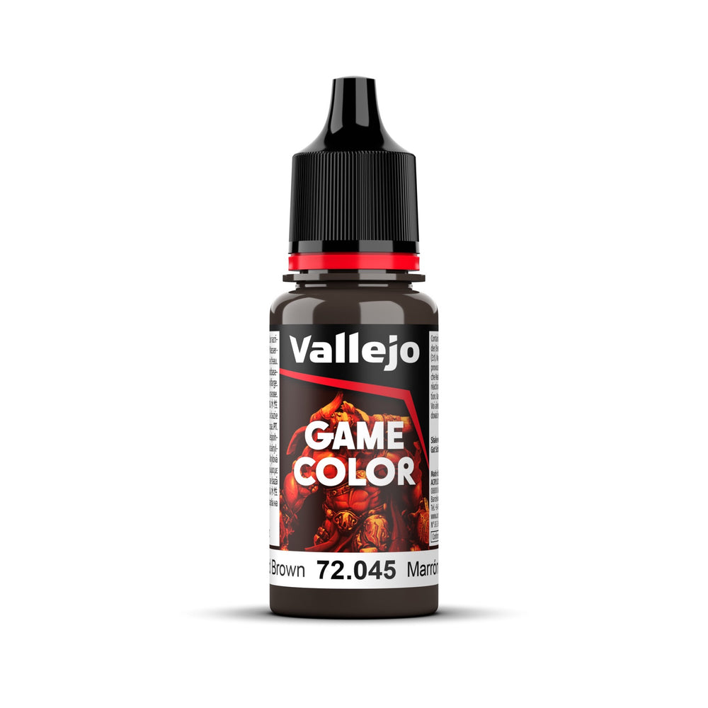 Vallejo Game Colour 72.046 Charred Brown 18ml