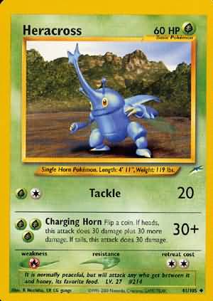 Heracross (41/105) [Neo Destiny Unlimited]