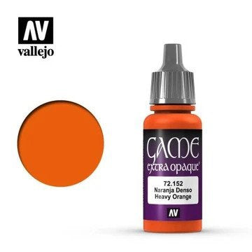 Vallejo Game Colour Extra Opaque Heavy Orange 17 ml