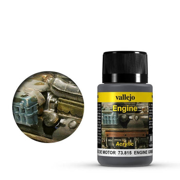 Vallejo 73815 Weathering Effects Engine Grime 40 ml