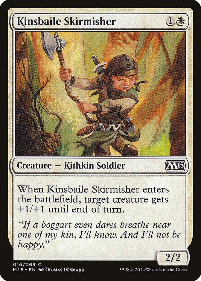 Kinsbaile Skirmisher [Magic 2015]