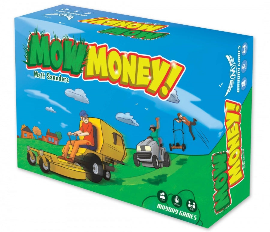 Mow Money Reverse Auction Card Game