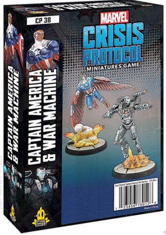 Marvel Crisis Protocol Captain America and War Machine