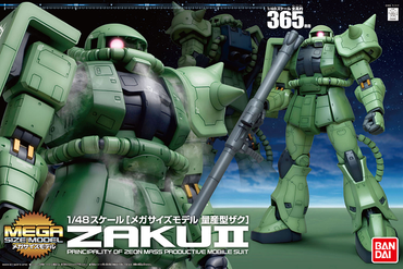 Bandai 1/48 Megasize Model Zaku II