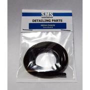 DET04 Mesh Chain BLACK 3mm (60cm)