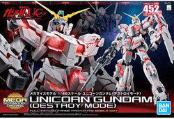Mega Size Model Unicorn Gundam (Destroy Mode) Full Psycho-Frame Prototype Mobile Suit