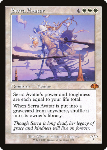 Serra Avatar (Retro) [Dominaria Remastered]