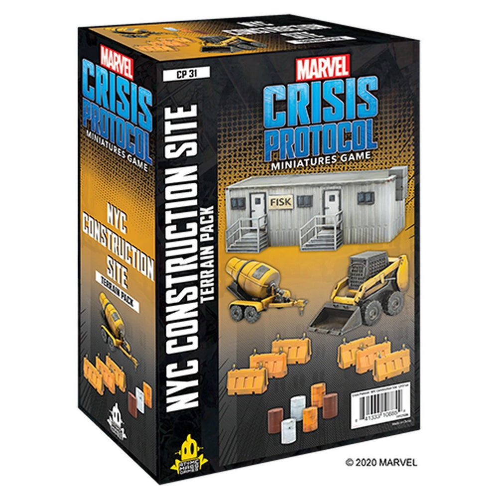 Marvel Crisis Protocol NYC Construction Site Terrain Pack