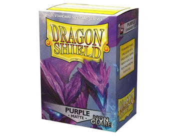 Dragon Shield - Box 100 Non Glare Purple