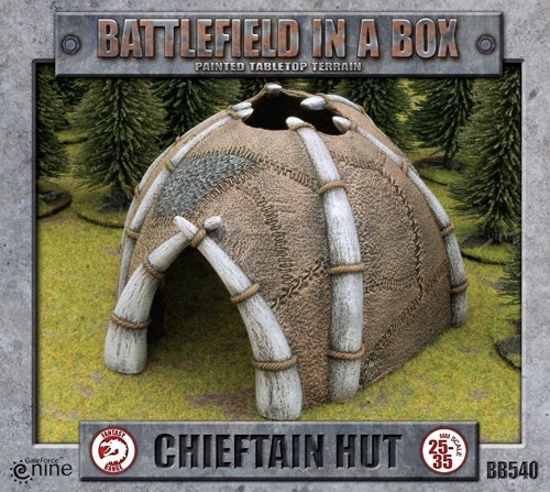 Battlefield in a Box: Chieftan Hut (x1)